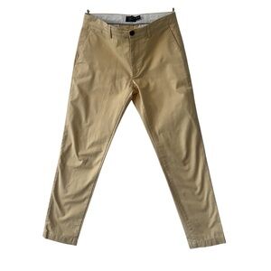 Club Monaco Men's Chinos in Light Yellow